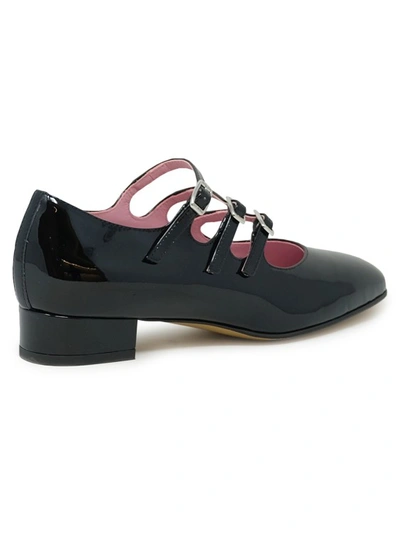 Shop Carel Paris Ariana Black Patent Leather Ballet Shoes