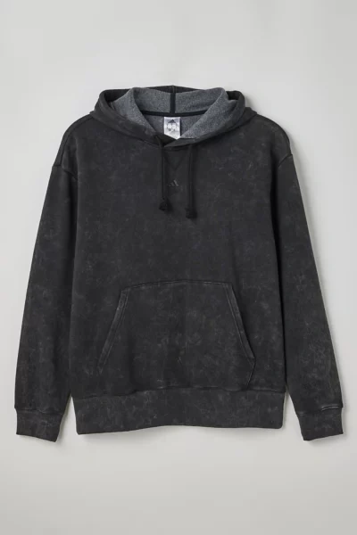 Shop Adidas Originals All Szn Washed Hoodie Sweatshirt In Black, Men's At Urban Outfitters