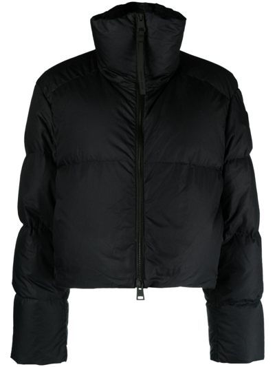 Shop Canada Goose Garnet Quilted Jacket - Women's - Cotton/polyamide/feather Down In Black