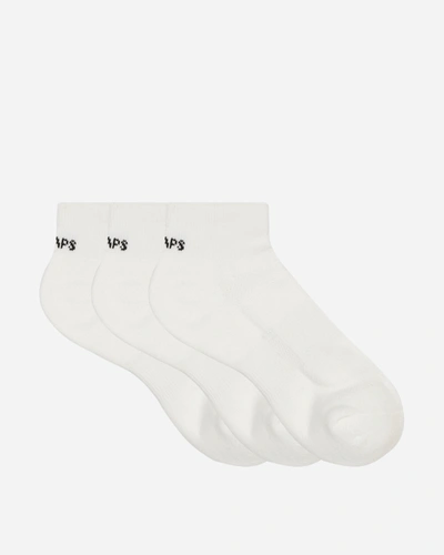 Shop Wtaps Skivvies Socks White In Black