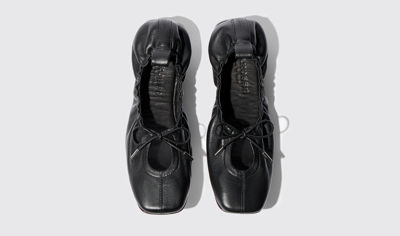 Shop Scarosso Margot Black - Woman Loafers & Flats Black In Black - Calf