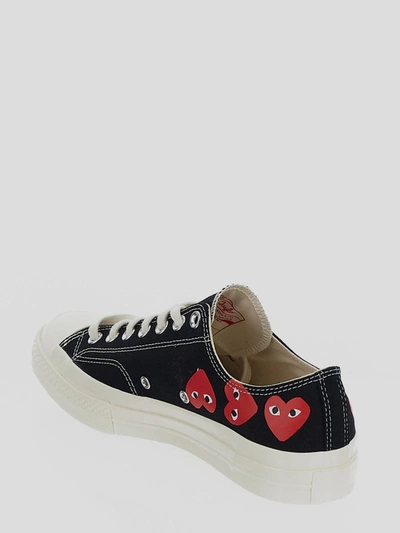 Shop Comme Des Garçons Play X Converse Chuck 70 Sneakers
