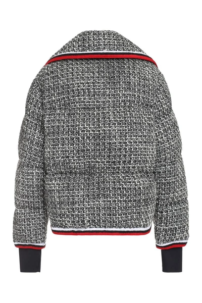 Shop Moncler Grenoble Eterlou Padded Knit Jacket In Multicolor