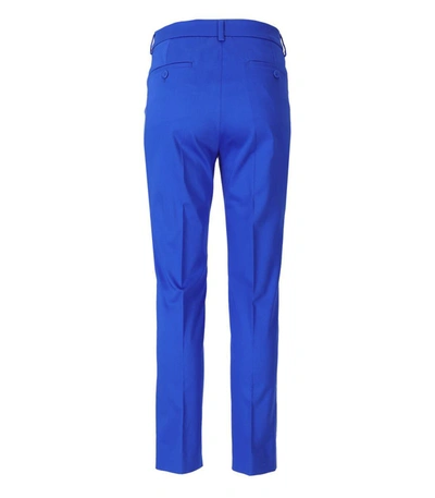 Shop Weekend Max Mara Gineceo Electric Blue Trousers