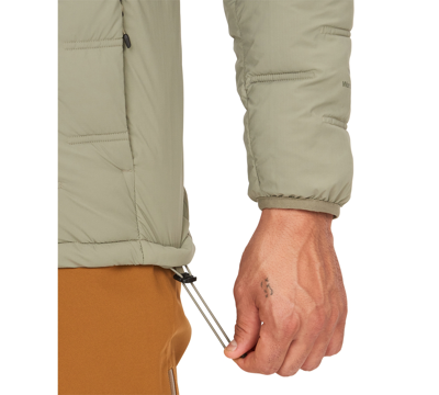 Shop Marmot Men's Warmcube Active Novus Quilted Full-zip Jacket In Moon River
