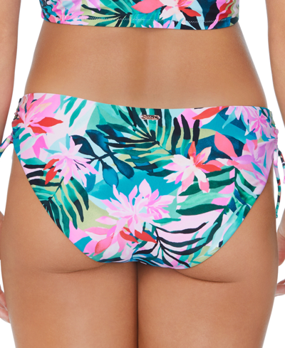 Raisins Juniors Aruba Printed Cropped Tankini Luna Printed Bikini Bottoms In Multi Color