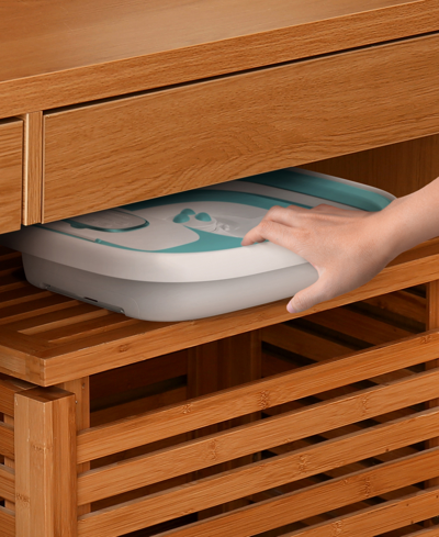 Homedics Easy Store Elite Footbath With Heat Boost In Turquoise
