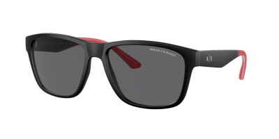 Shop Armani Exchange Man Sunglass Ax4135s In Grey Polar