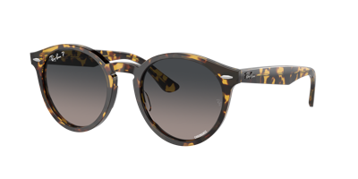 Ray Ban Unisex Larry Polarized Sunglasses, Gradient Rb7680s In Grey,blue