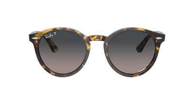 Ray Ban Unisex Larry Polarized Sunglasses, Gradient Rb7680s In Grey,blue