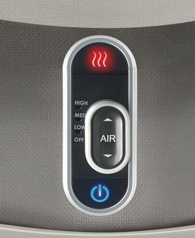 Homedics Shiatsu Air Max Foot Massager With Heat In Gray
