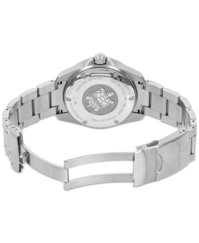 Certina Unisex Swiss Automatic Ds Action Diver Stainless Steel Bracelet Watch 38mm In Black