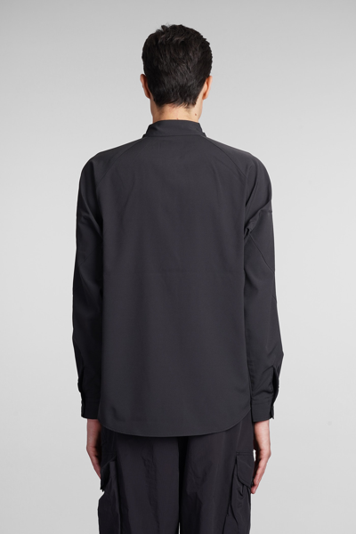 Shop And Wander Shirt In Black Polyester