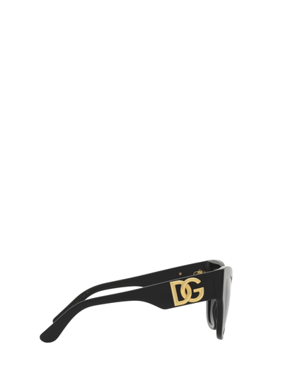 Shop Dolce &amp; Gabbana Eyewear Dg4404 Black Sunglasses