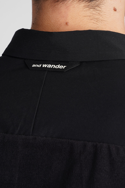 Shop And Wander Shirt In Black Nylon