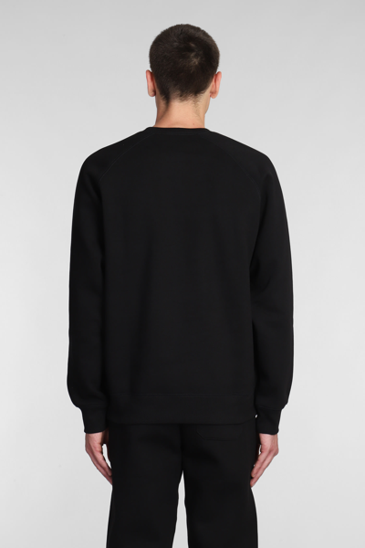Shop Carhartt Sweatshirt In Black Cotton