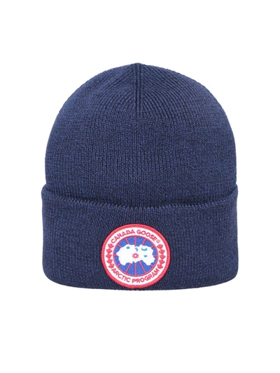 Shop Canada Goose Hats In Blue
