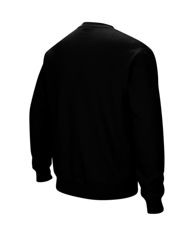 Colosseum Men's Colorado Buffaloes Arch & Logo Crew Neck Sweatshirt In Black