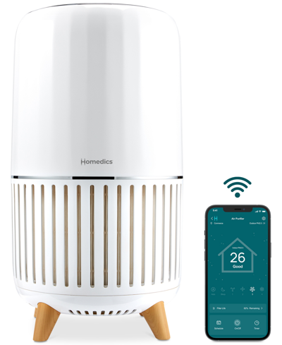 Shop Homedics Smart Air Purifier T200 In White