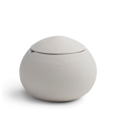 Kassatex Cassadecor Astor Cotton Jar In Ivory,black