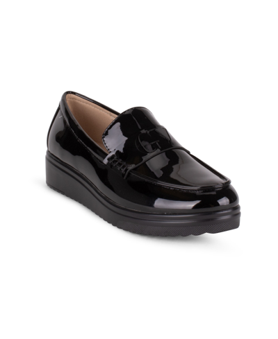Shop Gloria Vanderbilt Women's Maureen Slip On Loafer In Black Patent