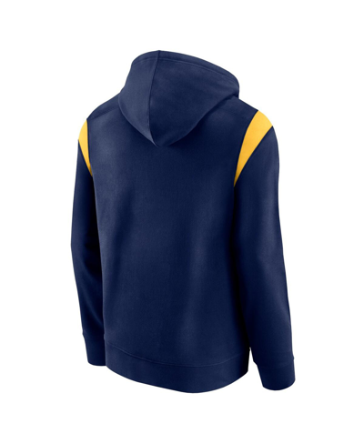 Fanatics Men's  Navy Cal Bears Gym Rat Pullover Hoodie In Navy