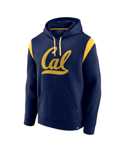 Fanatics Men's  Navy Cal Bears Gym Rat Pullover Hoodie In Navy