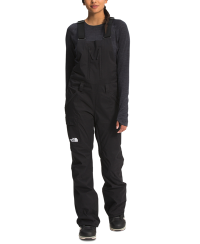 Shop The North Face Women's Freedom Printed Bib Overalls In Tnf Black