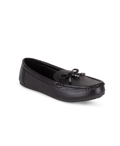 Shop Gloria Vanderbilt Women's Rosemarie Slip On Loafer In Black