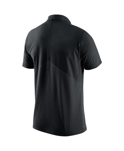 Shop Nike Men's  Black Colorado Buffaloes Coaches Performance Polo Shirt