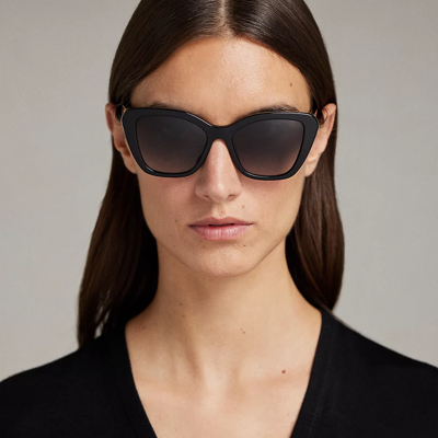 Polo Ralph Lauren Rl Isabel Sunglasses In Black