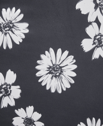 Intelligent Design Maude Floral Reversible 2 Piece Comforter Set, Twin/twin Xl In Black,white