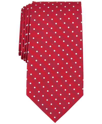 Shop Brooks Brothers B By  Men's Classic Simple Dot Tie In Red
