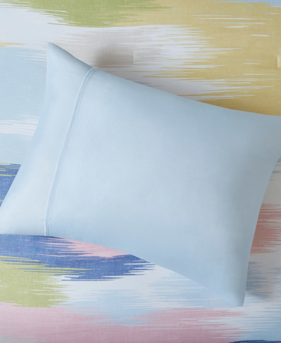 Shop Intelligent Design Closeout!  Terra Modern Brushstroke 3 Piece Comforter Set, Full/queen In Blue Multi