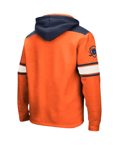 Colosseum Orange Virginia Cavaliers 2.0 Lace-up Pullover Hoodie In Orange
