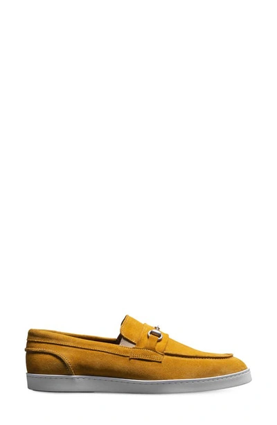 Shop Allen Edmonds Randolph Horsebit Loafer In Yellow Suede