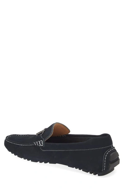 Shop Nordstrom Bryce Bit Driving Shoe In Navy