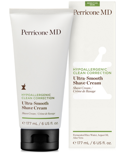 Shop Perricone Md Ultra-smooth Shave Cream, 6 Oz. In No Color