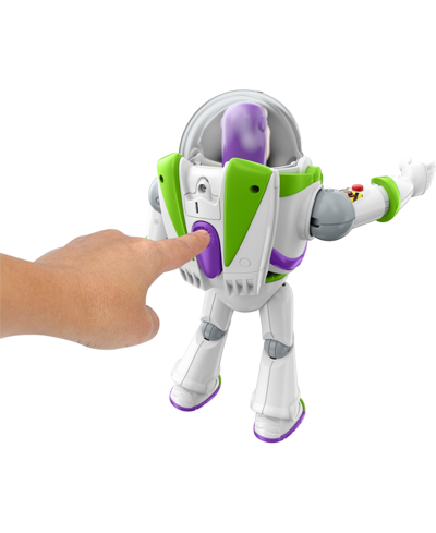 Shop Disney Pixar Toy Story Talking Buzz Light-year Figure With Karate Chop Motion And Sounds In Multi-color