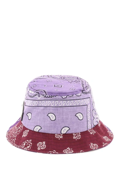 Shop Children Of The Discordance Bandana Bucket Hat In Purple