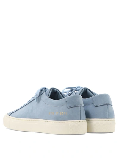 Shop Common Projects "achilles" Sneakers In Blue