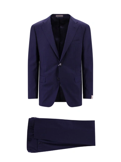 Shop Corneliani Suit In Blue