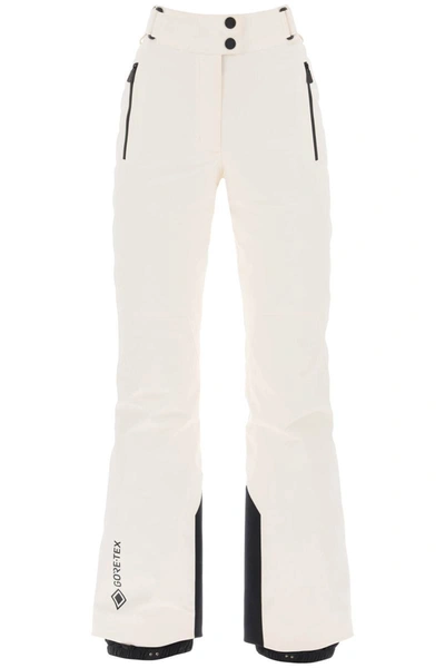 Moncler Padded Gore-tex Ski Trousers In White