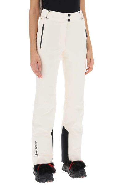 Moncler Padded Gore-tex Ski Trousers In White