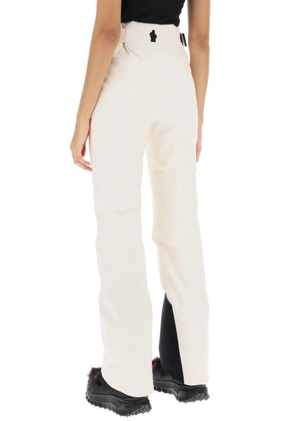 Moncler Padded Gore-tex Ski Trousers In White
