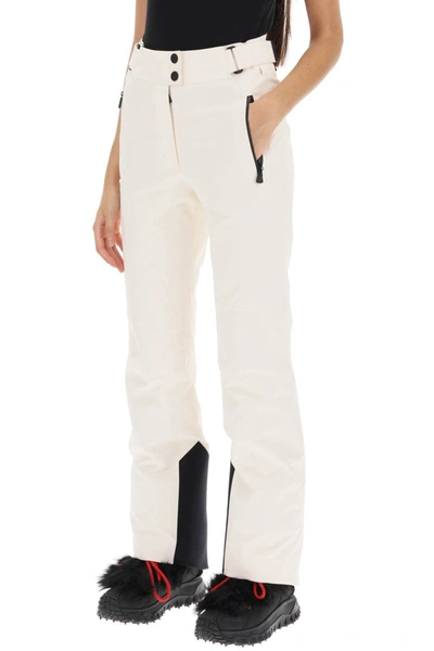 Moncler Padded Gore-tex Ski Trousers In White