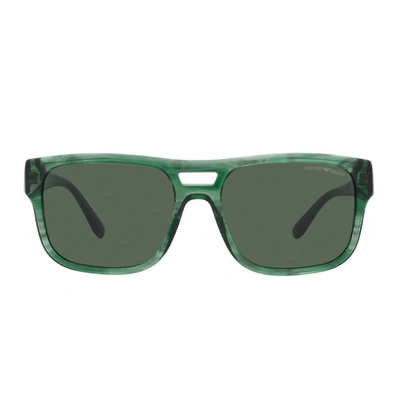Shop Ea7 Emporio Armani Sunglasses In Green