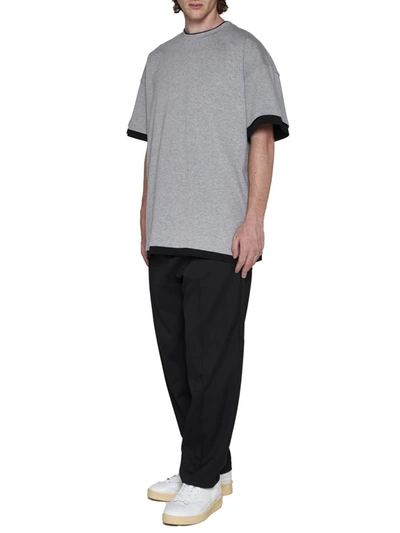 Shop Jil Sander T-shirts And Polos In Inox