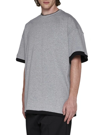 Shop Jil Sander T-shirts And Polos In Inox