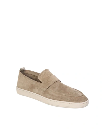 Shop Officine Creative Loafers In Beige